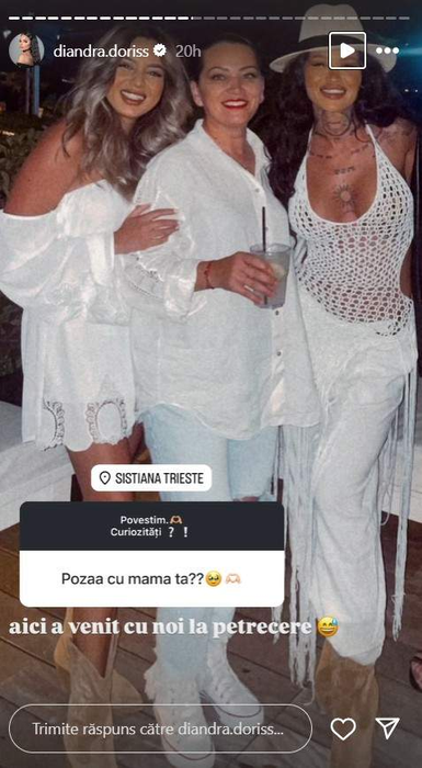 Așa arată mama Diandrei de la Insula Iubirii. Foto: Instagram / Diandra