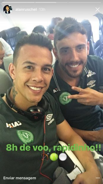 Portarul Danilo şi mijlocaşul Alan Ruschel sunt doi dintre supravieţuitori.