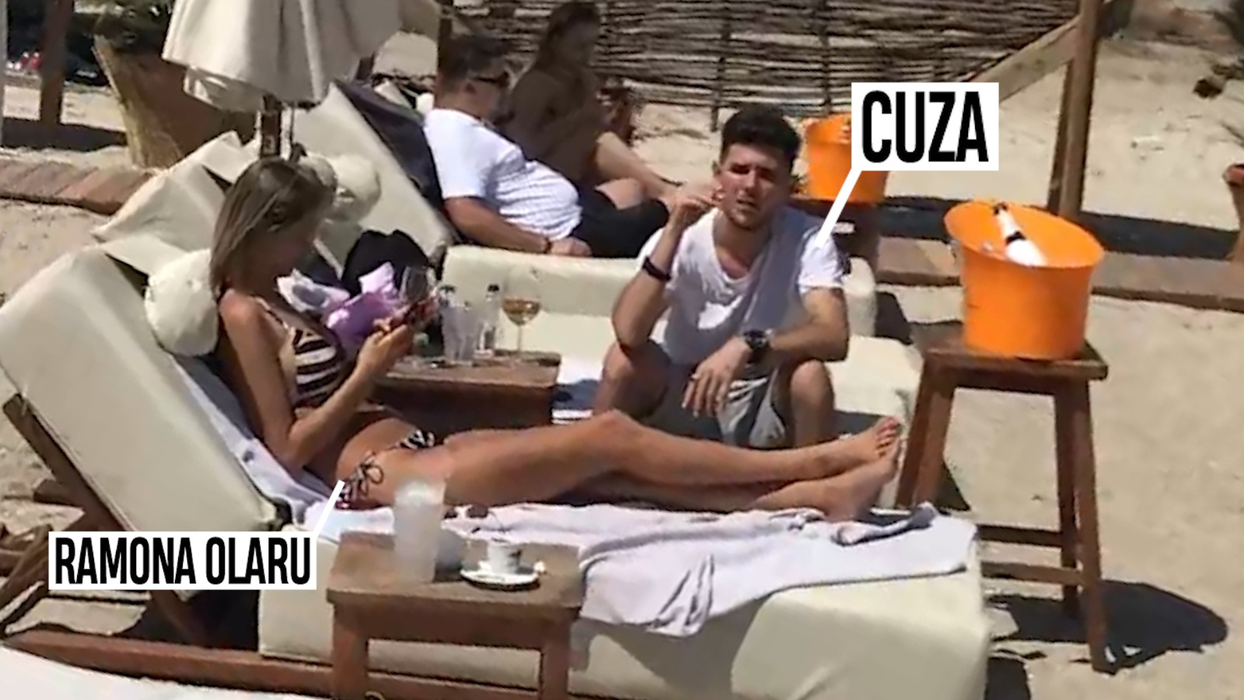 Ramona Olaru și Cuza s-au împăcat și au plecat la mare împreună