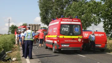 Accident teribil pe A1. Un bărbat a murit pe loc in timp ce traversa strada. Politia ia varianta sinuciderii in calcul