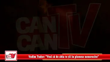 Scandal ca la usa cortului intre Tribunul Vadim Tudor si doamna Marioara Zavoranu: Vezi ca e razia militiei prin oras si ia toate curvele batrane! Tine putoarea violenta la distanta!