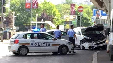 Accident grav în zona Pipera! Traficul a fost blocat