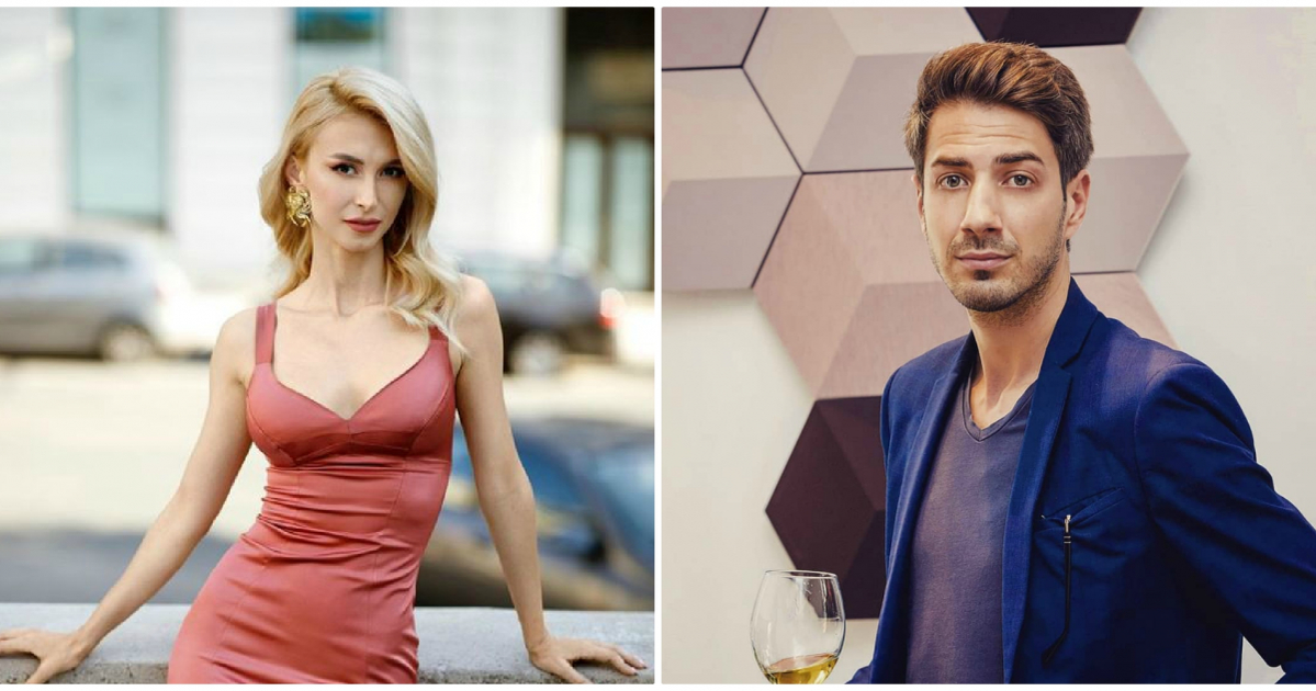 Reacția haioasă a Andreei Bălan, după ce Tiberiu Argint i-a spus un banc cu blonde: ”M-ai dat de gol”