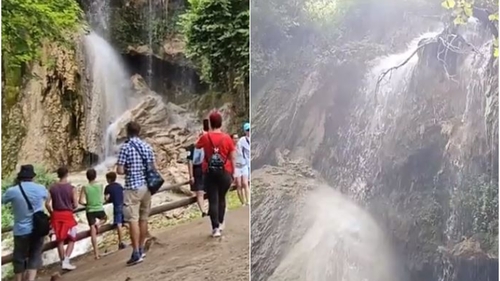 Locul de vis din România, atracție pentru zeci de mii de turiști, s-a prăbușit. Ce s-a întâmplat în Hunedoara, la cascada Clocota