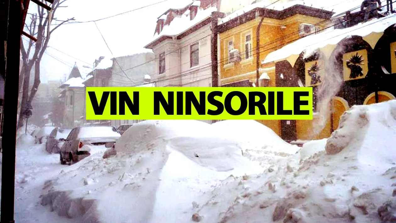 ANM, în alertă! Pe ce dată exactă vin ninsorile în București și în toată România. Se întâmplă foarte curând