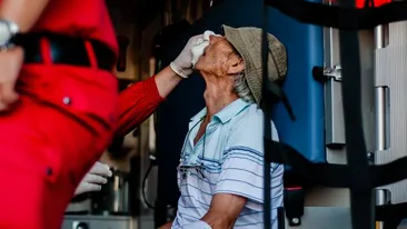 Mărturia unei jurnaliste care a stat lângă Ilie Gâzea, bărbatul care a murit la puțin timp după protest: „Avea neîncetat hemoragie nazală!”