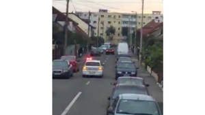 Urmărire ca în filme în Brașov, după ce un șofer a refuzat etilotestul!