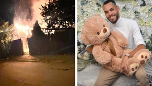 Tânărul din Chitila care a rămas fără casă are nevoie de ajutor! Georgian a pierdut singura rudă pe care o mai avea în incendiu