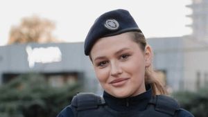 Povestea Nicoletei, tânăra care a plecat din învățământ pentru a fi jandarmeriță: ”Este o misiune”