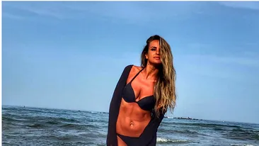 Sexy la mare! DIANA MUNTEANU a înfierbântat Instagramul cu poza asta