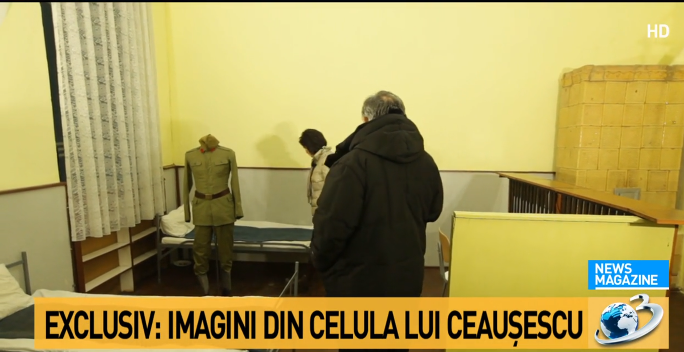 Imagini din celula în care au stat Elena și Nicolae Ceaușescu. Locul unde au fost executați dictatorii