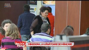 Minodora a ajuns să cerşească mâncare în mall! Află de ce a făcut asta şi ce reacţie au avut oamenii!