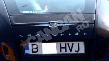 Oana a lui LIS! Si-a pus numele sotului pe masina, ca TIR-istii