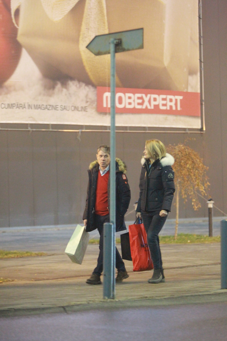 George Scripcaru și Daniela Kasper, ”Regina imobiliarelor de sub Tâmpa”, împreună la shopping