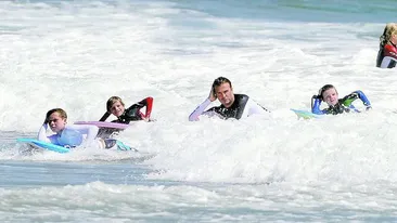 ...Beckhamii, surferi sincron