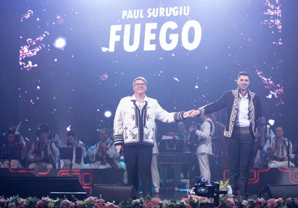 Fuego, show total cu folclor la Sala Palatului