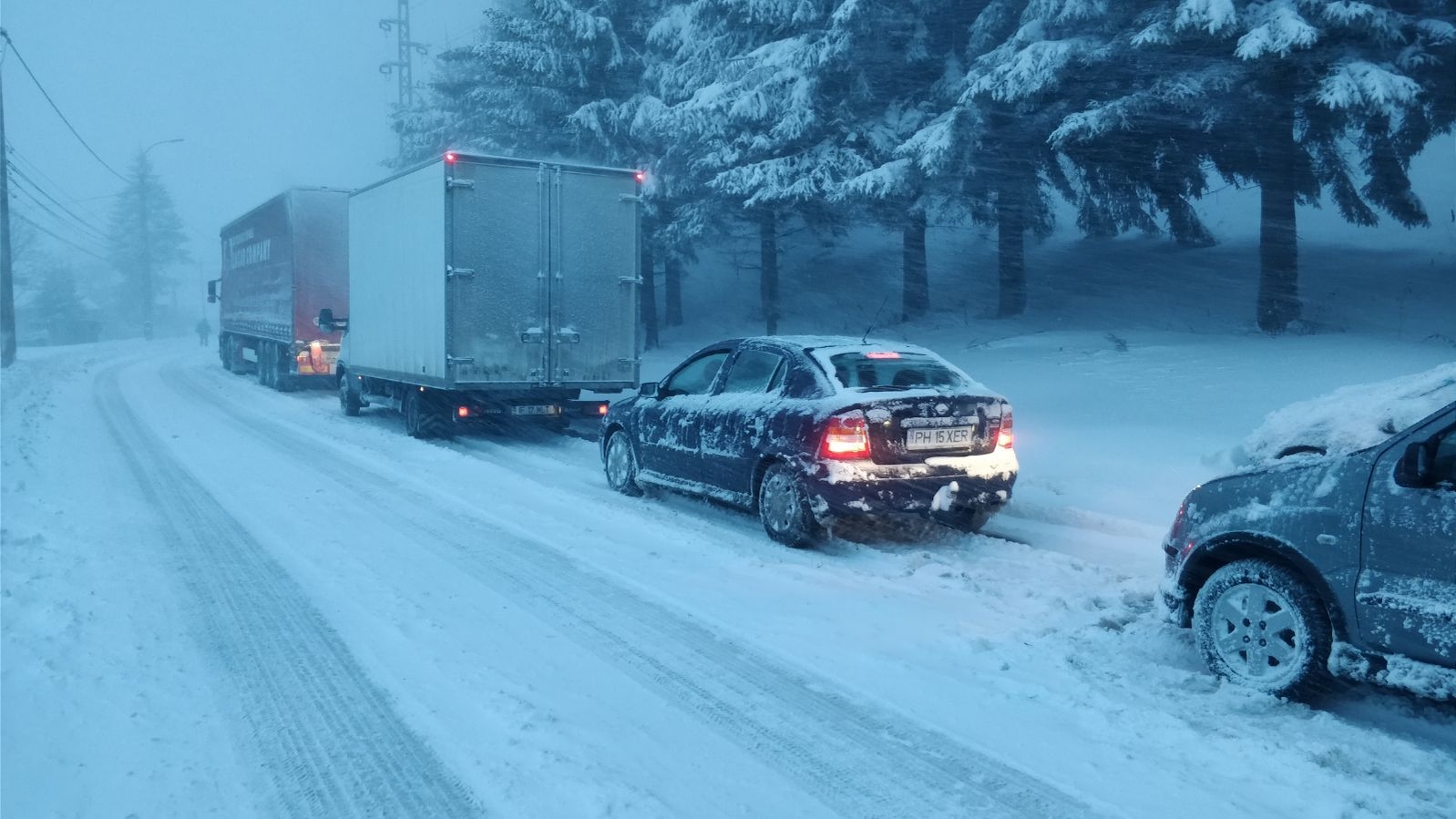 ALERTĂ METEO. Ninsori și viscol pentru Dobrogea, Muntenia și Moldova, până vineri la prânz. Strat gros de zăpadă în București
