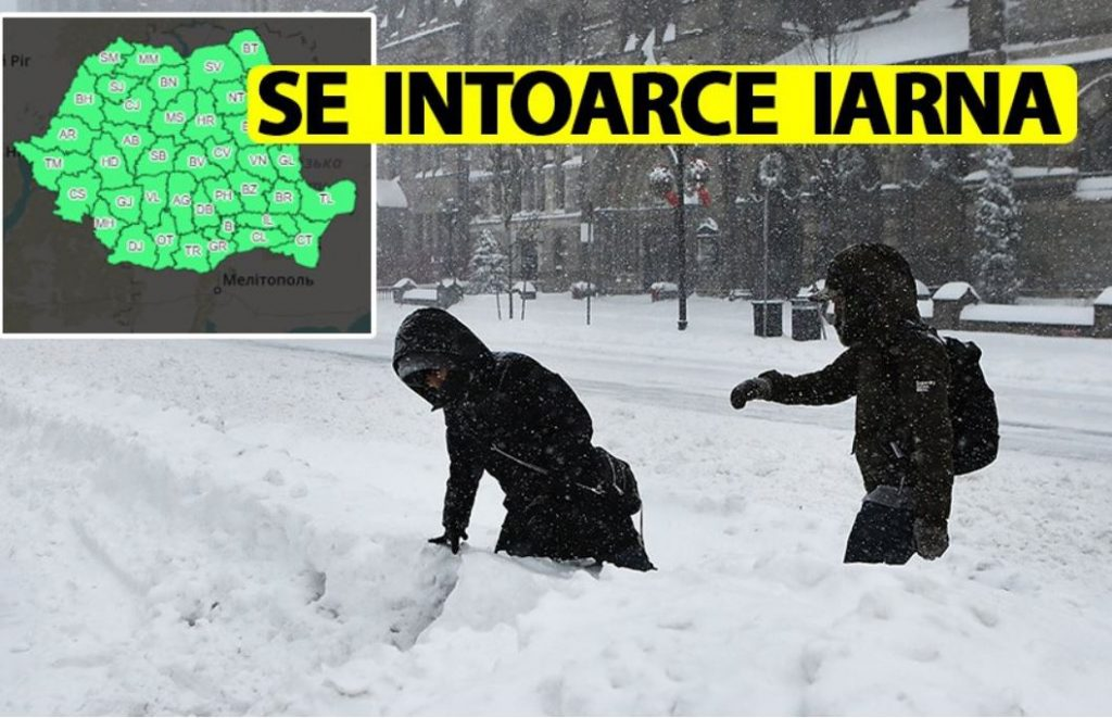 ANM a emis prognoza meteo pentru weekend-ul 20-22 martie! Vremea o ia razna în toată țara, revin ninsorile