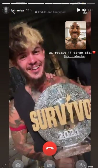 Alex Velea, primele declarații după ce Zanni a câștigat Survivor România: “E începutul unei cariere de succes. Dumnezeu a fost lângă el”
