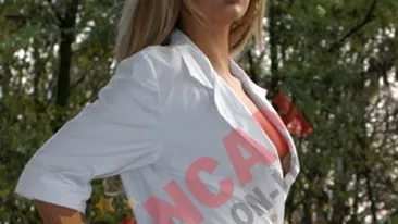 Kristina Cepraga s-a impacat cu iubitul