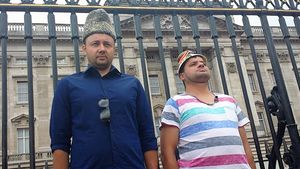 Cel mai tare pariu! Au "impietrit" la Palatul Buckingham! Ce au facut Maruta si Tudorel Popa