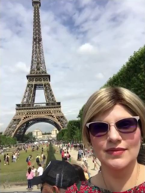 Familia lui Ionuţ Anghel în Paris