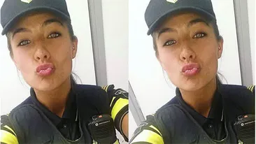 Cea mai sexy poliţistă a devenit model! Imagini incendiare cu aceasta