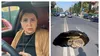 Clipe de coșmar pentru Carmen Șerban. A căzut cu mașina într-o groapă aflată în mijlocul drumului