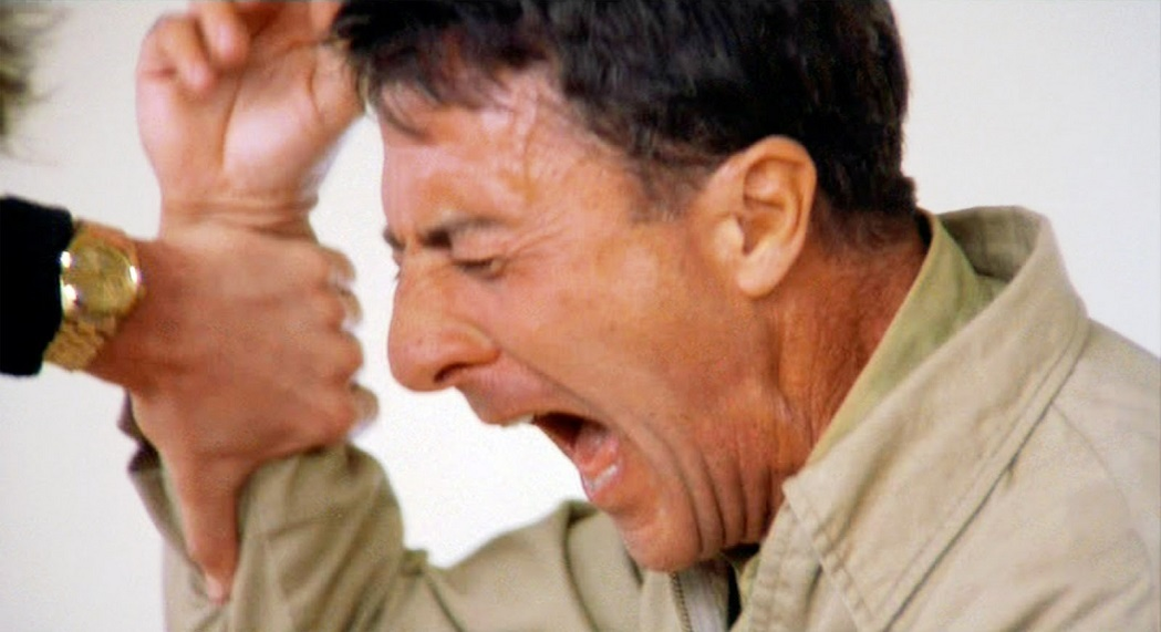 Dustin Hoffman, în "Rain Man", rolul cu care a câştigat un Oscar