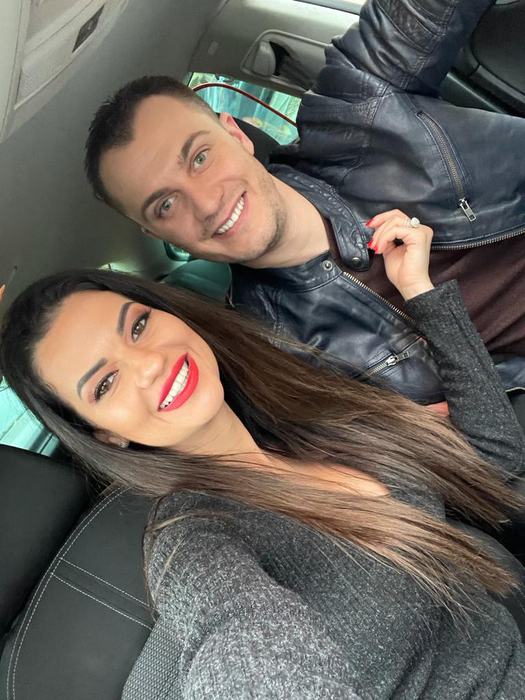 Medicul Sabin Herman și soția lui, Andrada (Foto: Instagram)