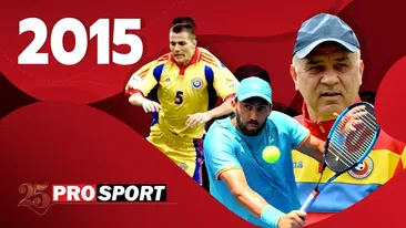 Prosport 25 – 2015. Horia Tecău, triumf la Wimbledon! Costel Gâlcă și FCSB, triplă istorică! Iordănescu duce România la EURO!