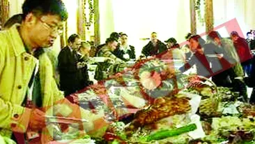 Belsug si rafinament la dineul presedintilor