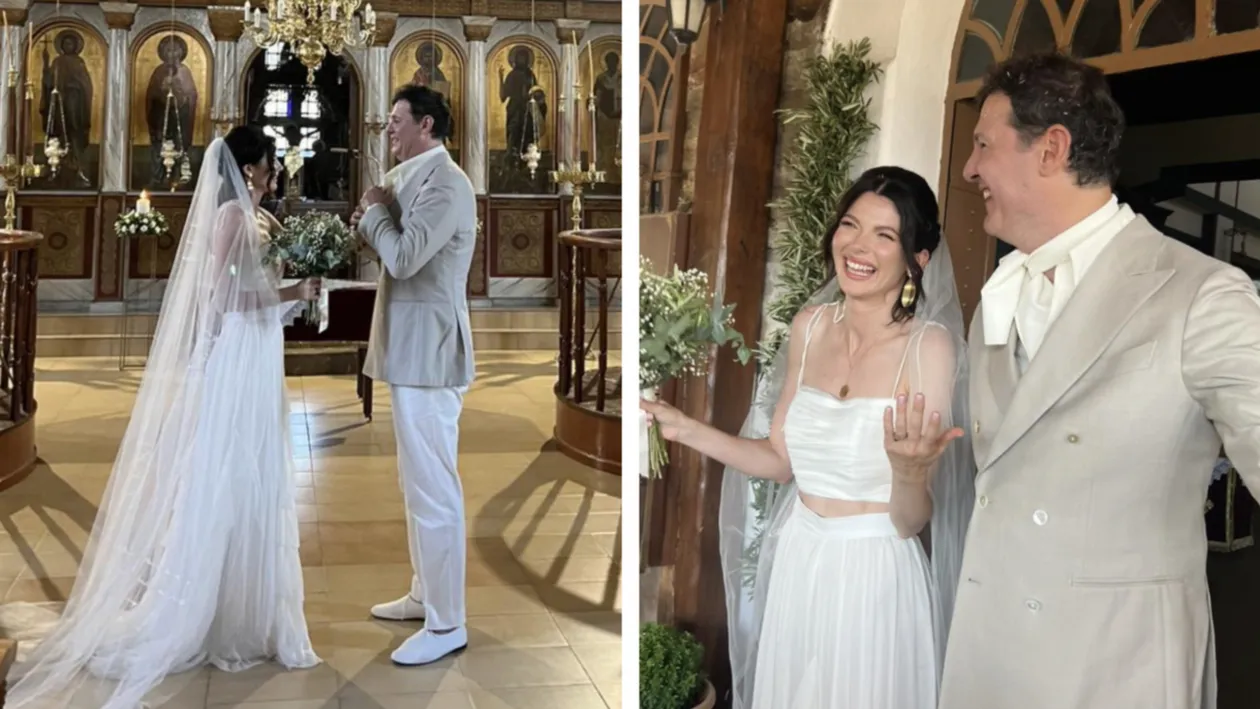 Cine au fost nașii Ancăi Lungu la nunta secretă cu Harry. E o fostă mare vedetă Antena 1, care s-a retras în glorie de la pupitru