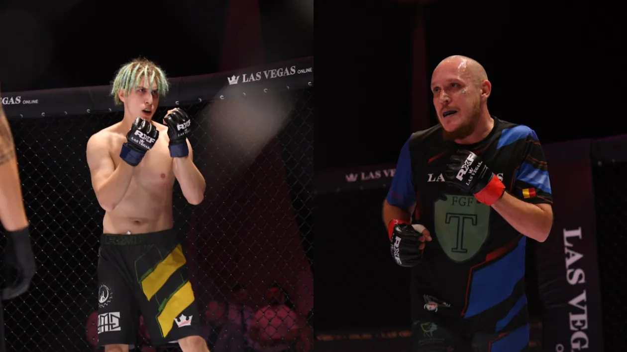 YouTuberul Exploit și cântărețul What’s Up, bătaie în cușcă în cadrul galei RFX. Care dintre cei doi a ieșit învingător