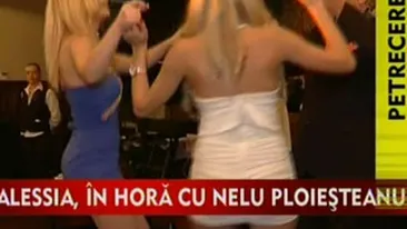 VIDEO Nelu Ploiesteanu a fost asaltat de Alessia pe ringul de dans! Vezi cum s-au incins la hora!
