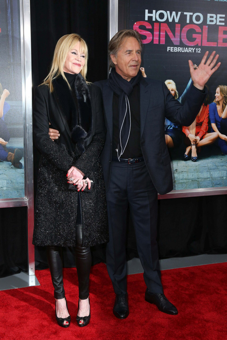Melanie Griffith and Don Johnson - Première du film "How To Be Single" à New York. Le 3 février 2016
© Elizabeth Pantaleo/BestImage People attend the 'How To Be Single' New York premiere at NYU Skirball Center on February 3, 2016 in New York City.
