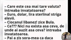 BANCUL ZILEI | "Care e cea mai tare valută?" "Ciocanul libanez"