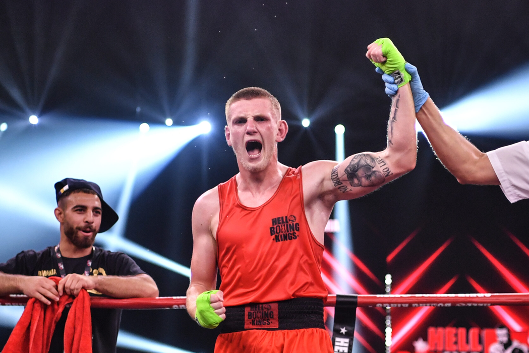 Samuel Roman  în ringul HELL Boxing Kings