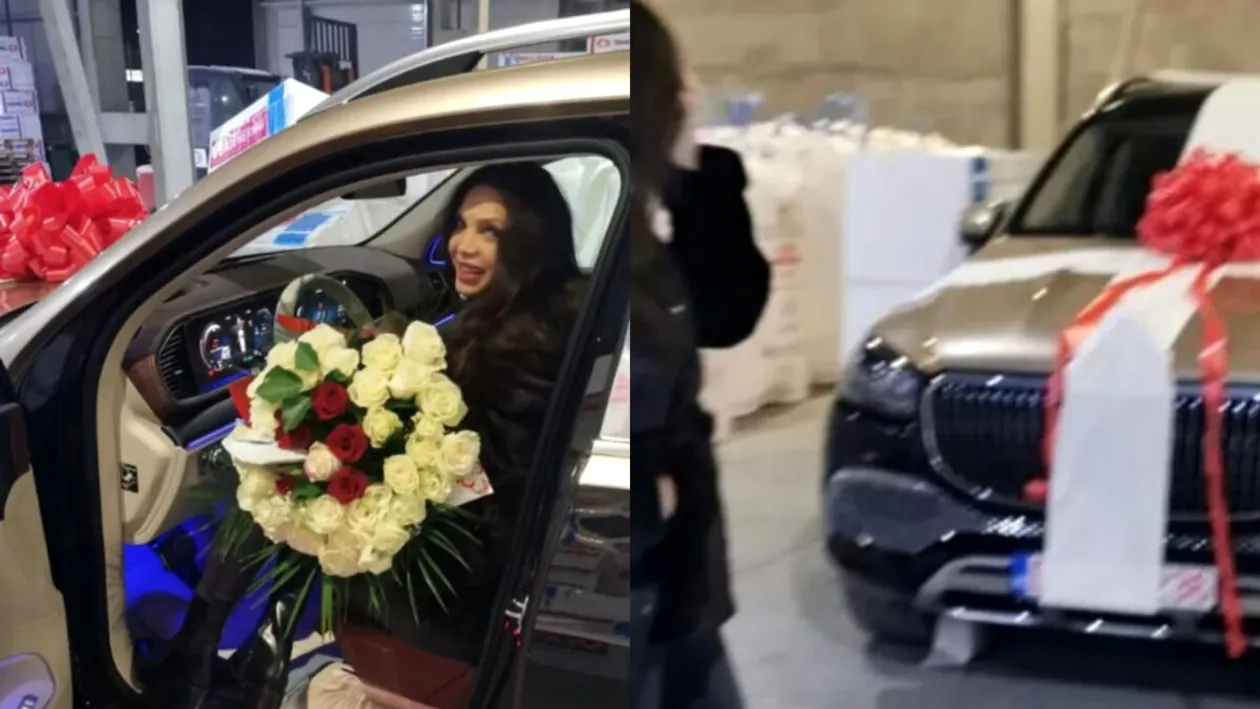 Cristina Spătar, răsfățată de soț de Ziua Îndrăgostiților! A primit un Maybach de peste 250.000 de euro