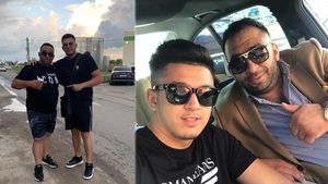 Petrecere “stropită” cu alcool la mormântul lui Emi Pian, în ziua de Paște: “Lângă tine, tăicuțu' meu”. Imaginile au fost filmate chiar de fiul său cel mare | FOTO
