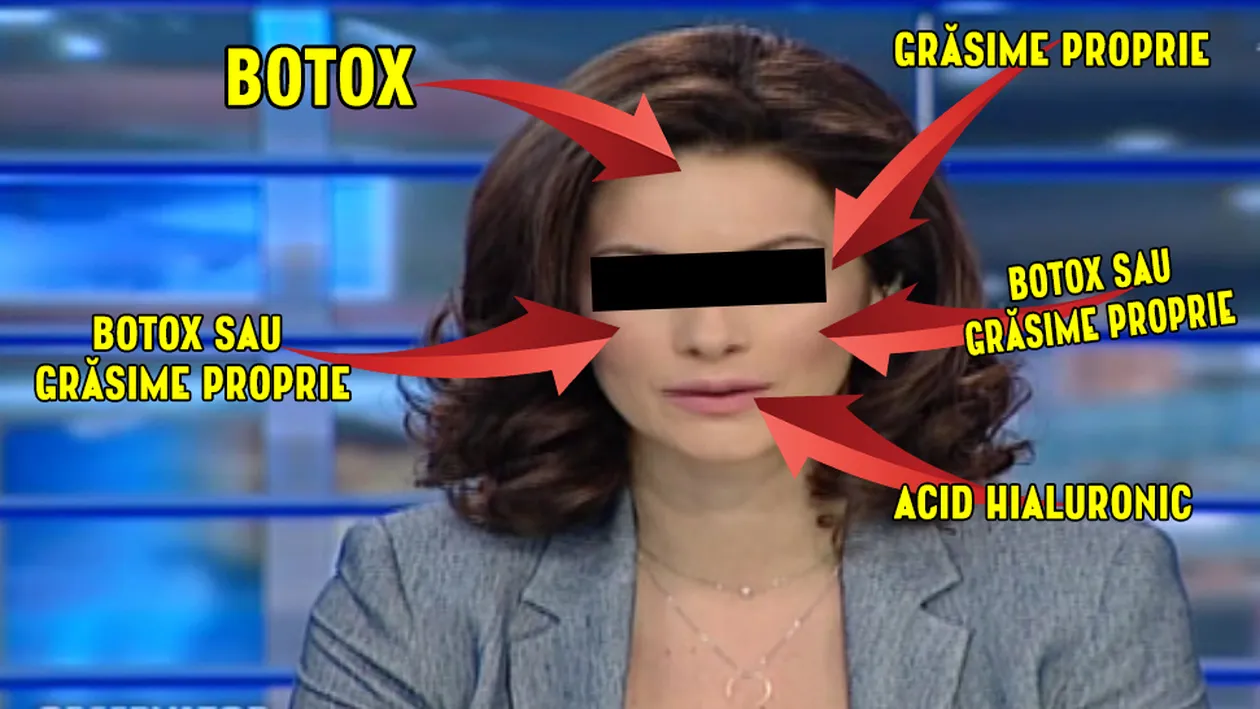 Pana si ea a pierdut sirul interventiilor estetice! Ultima aparitie publica a unei prezentatoare TV a socat pe toata lumea!