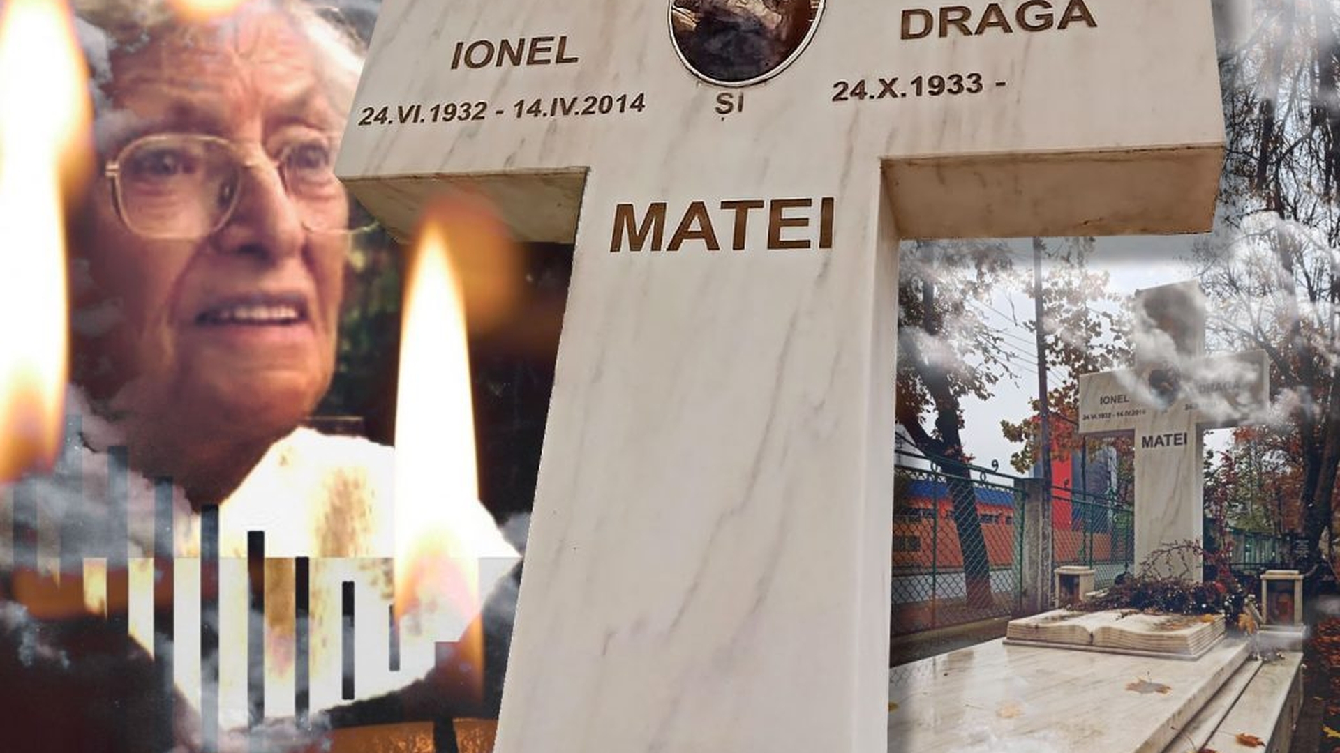 Primele imagini cu locul în care va fi înmormântată Draga Olteanu Matei