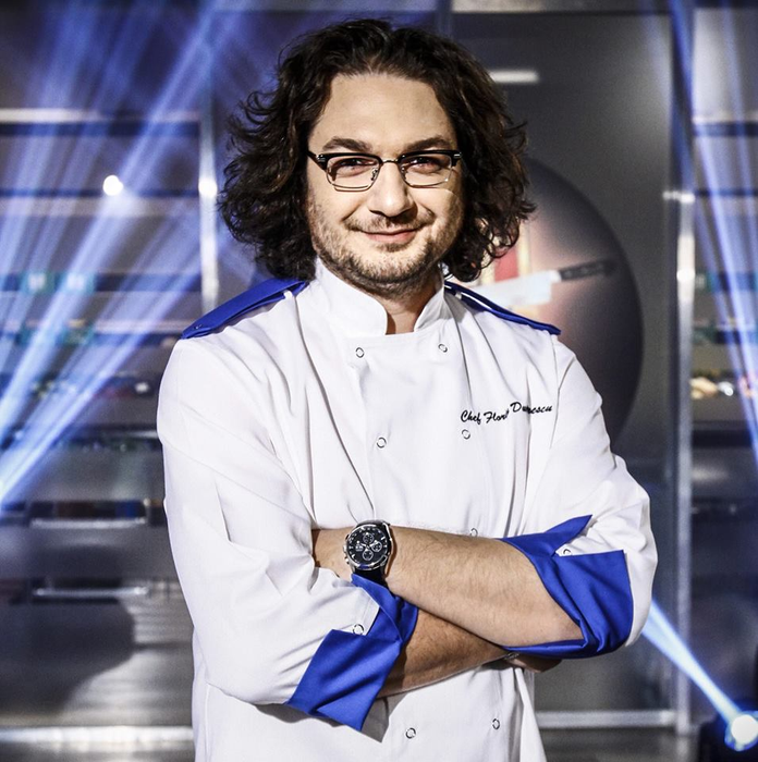 Chef Florin Dumitrescu de nerecunoscut: „A scăpat prea mult maşina de tuns”