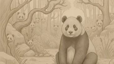 Test de perspicacitate | Câți ursuleți panda sunt, în total, în această poză?