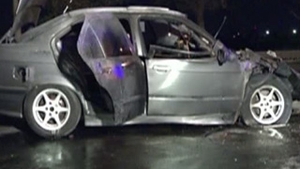 Soferul unui bolid a provocat un accident pe Soseaua Fundeni! Doua persoane au fost grav ranite!