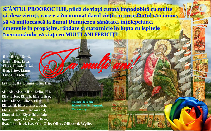 Felicitări de Sfântul Ilie. Mesaje și urări frumoase