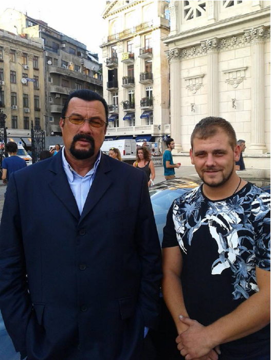 Andrei Ciopec a jucat alături de Steven Seagal
