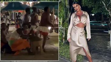 Ce a pățit Daniela Crudu după ce s-a îmbrăcat așa de Revelion, în Kenia. Cum au reacționat africanii când au văzut-o