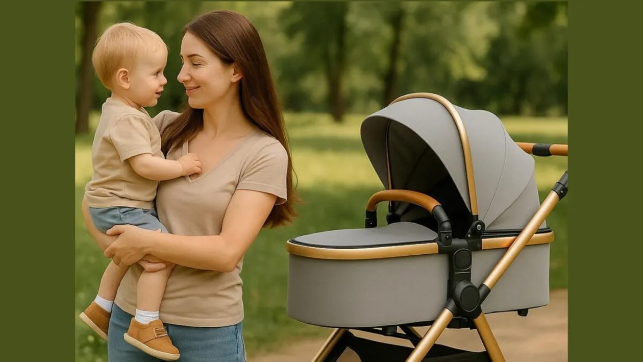 (P) Revoluția confortului pentru bebeluși: carucioarele 3 în 1 fac senzație printre părinți