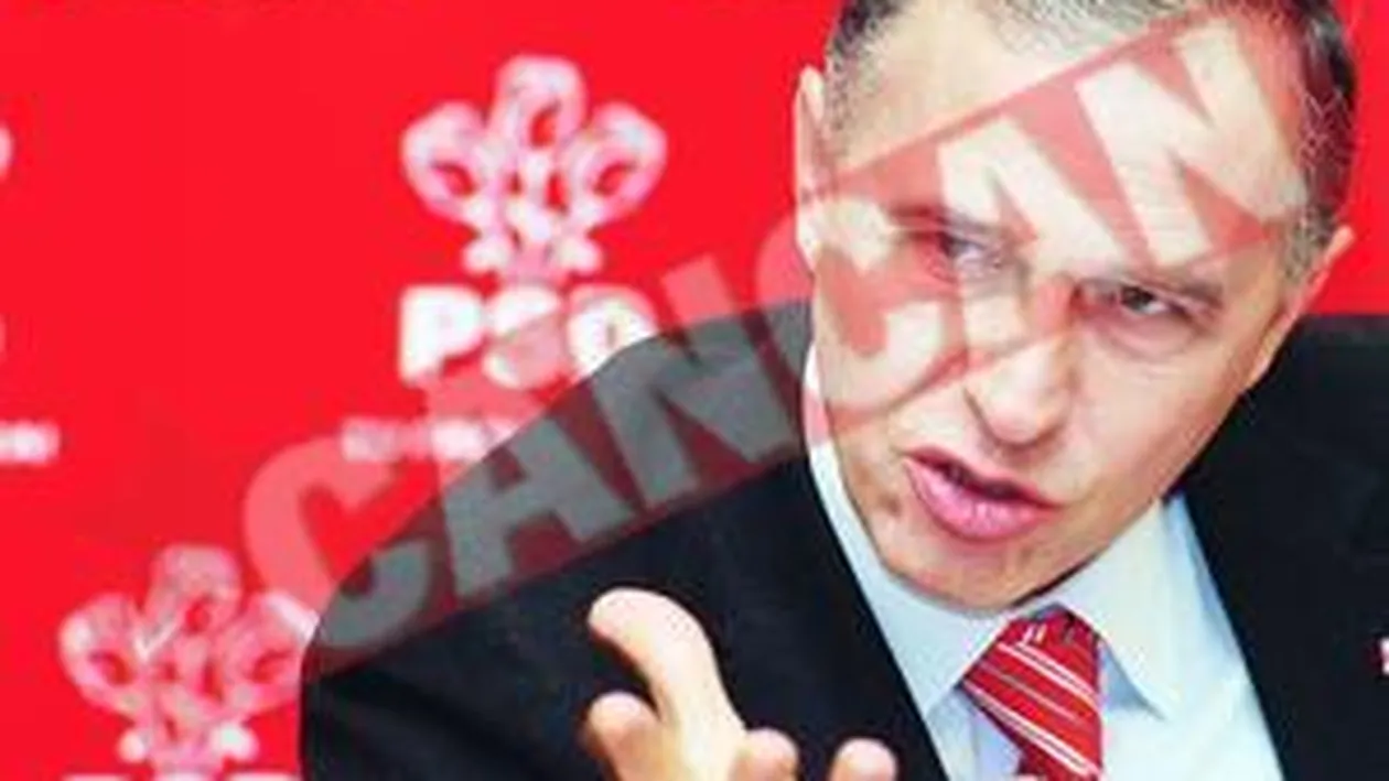 Geoana ramane betonat in scaun